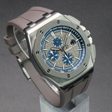 Audemars Piguet Offshore Chronograph Grey Dial With Blue External Zone 26400IO.OO.A004CA.02.A 44MM Titanium Grey Dial Full Set WARRANTY