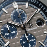 Audemars Piguet Offshore Chronograph Grey Dial With Blue External Zone 26400IO.OO.A004CA.02.A 44MM Titanium Grey Dial Full Set WARRANTY