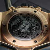 Hublot Big Bang Unico King Gold Ceramic 411.OM.1180.OM 45MM Rose Gold Skeleton Dial Full Set WARRANTY