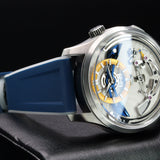 Christopher Ward C1 Bel Canto x Orlando Watch Club C01-41APT3-OWC 41MM Steel Skeleton Dial Full Set WARRANTY