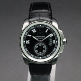 Cartier Calibre de Cartier W7100014 42MM Steel Black Dial Full Set WARRANTY