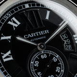 Cartier Calibre de Cartier W7100014 42MM Steel Black Dial Full Set WARRANTY