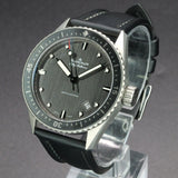 Blancpain Fifty Fathoms Bathyscaphe 5000-1210-NAGA 43MM Grey Dial Full Set WARRANTY