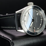 Blancpain Fifty Fathoms Bathyscaphe 5000-1210-NAGA 43MM Grey Dial Full Set WARRANTY