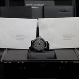 Blancpain Fifty Fathoms Bathyscaphe 5000-1210-NAGA 43MM Grey Dial Full Set WARRANTY