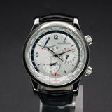 Jaeger-LeCoultre Master World Geographic Q1528420 42MM Steel Silver Dial WARRANTY