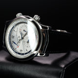 Jaeger-LeCoultre Master World Geographic Q1528420 42MM Steel Silver Dial WARRANTY