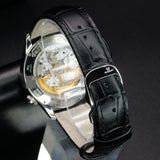Jaeger-LeCoultre Master Geographic Q1428421 39mm Silver Steel Dial Watch Only