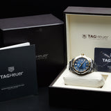 Tag Heuer AquaRacer Royal Caribbean WAY1122.BA0928 41MM Steel Blue Dial Full Set WARRANTY
