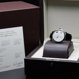 Glashutte PanoMaticLunar White Dial 1-90-02-42-32-50 40MM Steel Silver Dial Full Set WARRANTY