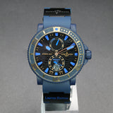 Ulysse Nardin Marine Diver Monaco 263-98LE-3C_MON 45MM Steel Blue Dial Full Set WARRANTY