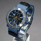 Ulysse Nardin Marine Diver Monaco 263-98LE-3C_MON 45MM Steel Blue Dial Full Set WARRANTY