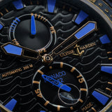 Ulysse Nardin Marine Diver Monaco 263-98LE-3C_MON 45MM Steel Blue Dial Full Set WARRANTY