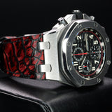 Audemars Piguet Royal Oak Offshore Chronograph 'Vampire' 26470ST.OO.A101CR.01 Steel Black Dial WARRANTY