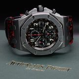 Audemars Piguet Royal Oak Offshore Chronograph 'Vampire' 26470ST.OO.A101CR.01 Steel Black Dial WARRANTY