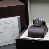 Glashutte Original PanoMaticLunar 1-90-02-43-32-05 40MM Steel Grey Dial Full Set WARRANTY