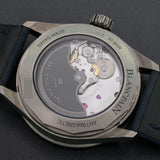 Blancpain Bathyscaphe 5000-0240-O52A 44MM Ceramic Blue Dial Full Set WARRANTY