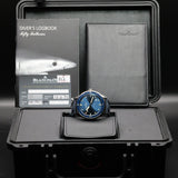 Blancpain Bathyscaphe 5000-0240-O52A 44MM Ceramic Blue Dial Full Set WARRANTY