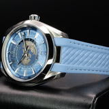Omega Seamaster Aqua Terra Worldtimer “Summer Blue” 220.12.43.22.03.002 43MM Steel Blue Dial Full Set WARRANTY