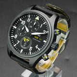IWC Pilot’s Watch Chronograph Edition “Royal Maces” IW389107 45MM Ceramic Black Dial Full Set WARRANTY