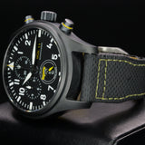 IWC Pilot’s Watch Chronograph Edition “Royal Maces” IW389107 45MM Ceramic Black Dial Full Set WARRANTY
