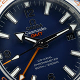 Omega Seamaster Planet Ocean "Good Planet" 232.32.44.22.03.001 44MM Steel Blue Dial Full Set