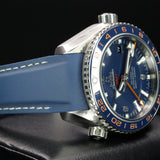 Omega Seamaster Planet Ocean "Good Planet" 232.32.44.22.03.001 44MM Steel Blue Dial Full Set