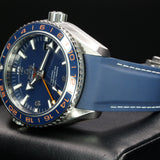 Omega Seamaster Planet Ocean "Good Planet" 232.32.44.22.03.001 44MM Steel Blue Dial Full Set