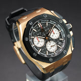 Audemars Piguet Royal Oak Offshore Chronograph 26420RO.OO.A002CA.01 43MM Rose Gold Black Dial Full Set WARRANTY