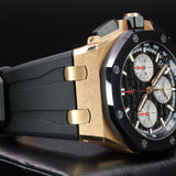 Audemars Piguet Royal Oak Offshore Chronograph 26420RO.OO.A002CA.01 43MM Rose Gold Black Dial Full Set WARRANTY