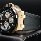 Audemars Piguet Royal Oak Offshore Chronograph 26420RO.OO.A002CA.01 43MM Rose Gold Black Dial Full Set WARRANTY