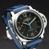 Panerai Luminor 1950 3 Days Chrono Flyback PAM524 PAM00524 44MM Steel Black Dial WARRANTY