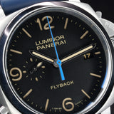 Panerai Luminor 1950 3 Days Chrono Flyback PAM524 PAM00524 44MM Steel Black Dial WARRANTY