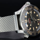 Omega Seamaster 300m James Bond 007 No Time to Die 210.90.42.20.01.001 42MM Titanium Brown Dial Full Set WARRANTY
