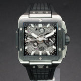 Hublot Square Bang Skeleton Dial 821.NM.0170.RX 42MM Titanium Skeleton Dial Full Set WARRANTY