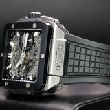 Hublot Square Bang Skeleton Dial 821.NM.0170.RX 42MM Titanium Skeleton Dial Full Set WARRANTY