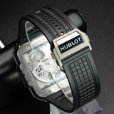 Hublot Square Bang Skeleton Dial 821.NM.0170.RX 42MM Titanium Skeleton Dial Full Set WARRANTY