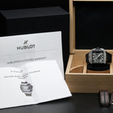 Hublot Square Bang Skeleton Dial 821.NM.0170.RX 42MM Titanium Skeleton Dial Full Set WARRANTY
