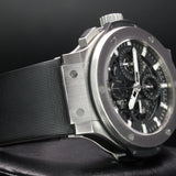 Hublot Big Bang Aero Bang Chronograph 311.SX.1170.RX 44MM Steel Skeleton Dial WARRANTY
