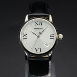 Montblanc Meisterstuck Star 5704 36MM Steel White Dial