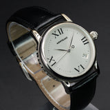 Montblanc Meisterstuck Star 5704 36MM Steel White Dial
