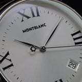 Montblanc Meisterstuck Star 5704 36MM Steel White Dial