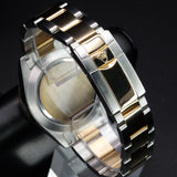 Rolex Daytona 116523 40MM Gold Steel Mother of Pearl Dial WARRANTY