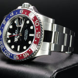 Rolex GMT-Master II 126710BLRO 40MM Oystersteel Black Dial Full Set WARRANTY