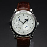 Jaeger-LeCoultre Master Eight Days Q1608420 41MM Steel Silver Dial Full Set WARRANTY