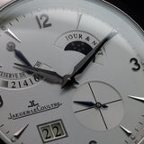 Jaeger-LeCoultre Master Eight Days Q1608420 41MM Steel Silver Dial Full Set WARRANTY