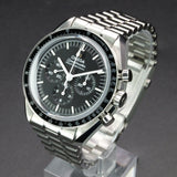 Omega Speedmaster Professional Moonwatch 310.30.42.50.01.002 42MM Steel Black Dial Full Set WARRANTY