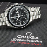 Omega Speedmaster Professional Moonwatch 310.30.42.50.01.002 42MM Steel Black Dial Full Set WARRANTY