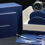 Panerai Luminor "Blu Mare" PAM01085 PAM1085 44MM Blue Sunburst Dial WARRANTY