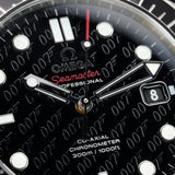 Omega James Bond 50th Anniversary Seamaster Diver 300M 212.30.41.20.01.005 41MM Stainless Steel Black Dial Full Set WARRANTY